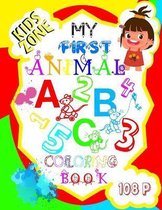 My First Animal ABC Coloring Book