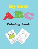 My first abc coloring book
