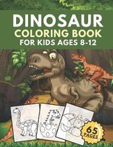 Dinosaur Coloring Book For Kids Ages 8-12