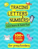 Tracing letters and numbers