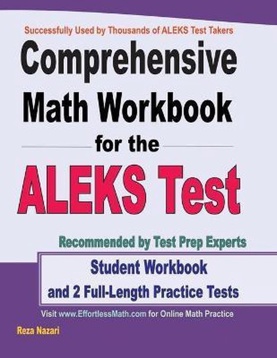 Comprehensive Math Workbook for the ALEKS Test - cover