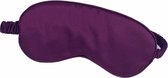 Zijden Slaapmasker Super Soft – Reismasker – Vliegtuig Masker – Paars