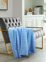 Ephemeris Soft Single Blanket - Stone Blue 150x200cm eenpersoonsbed. Steenblauw