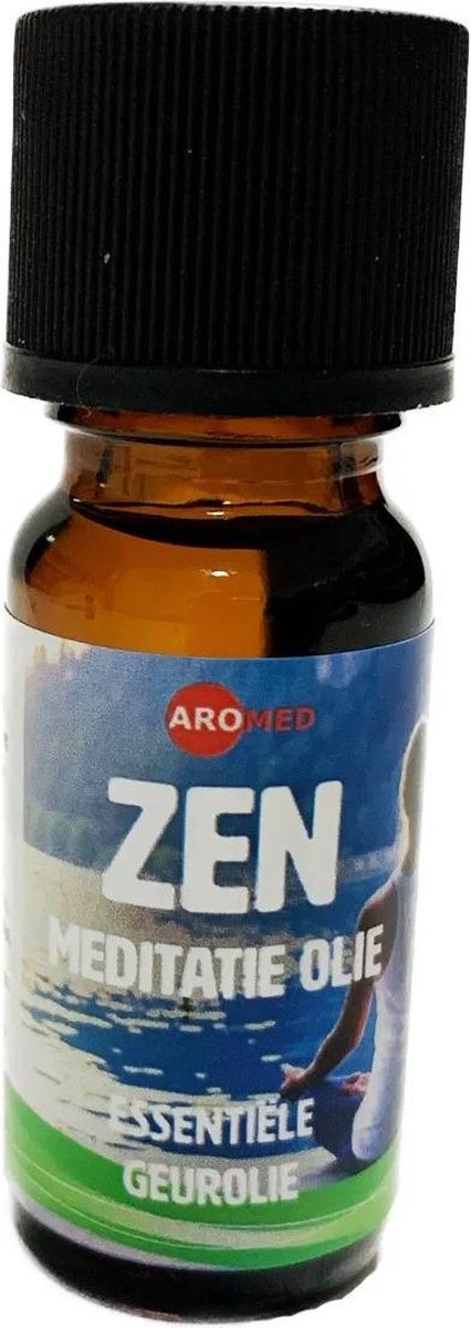 Aromed Zen Meditatie olie - 10 ml - Biologisch - Etherische - oil - Essentiële Aromatherapie