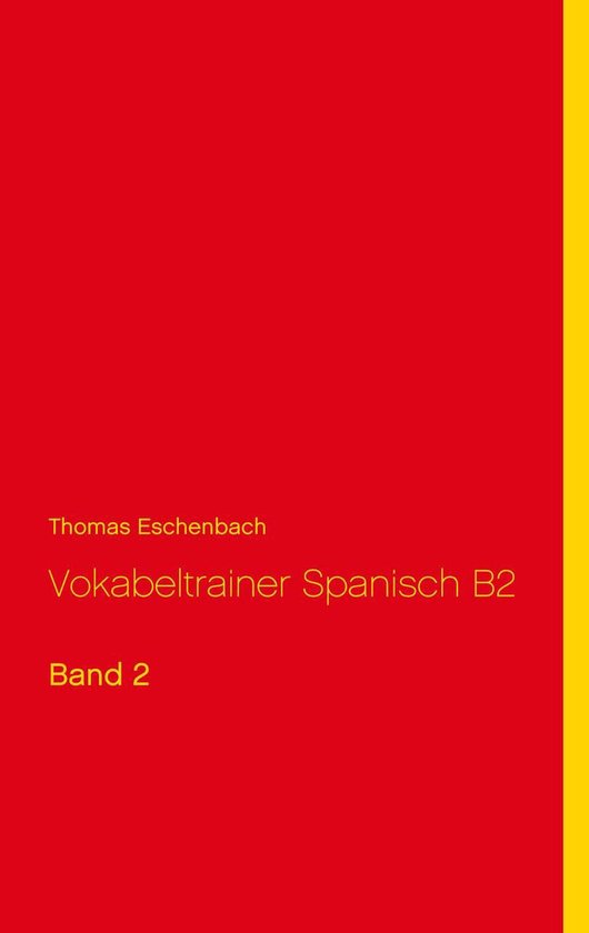 Vokabeltrainer Spanisch B2 - cover