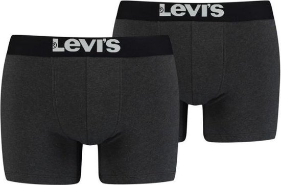 Klein Onderzoek ademen Levi's Solid Basic Boxershort Antra 4-Pack - Levi's Onderbroeken Heren -  Multipack -... | bol.com