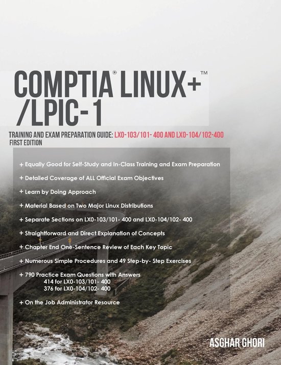 Linux Certification Guide - CompTIA Linux+/LPIC-1: Training  ... - cover