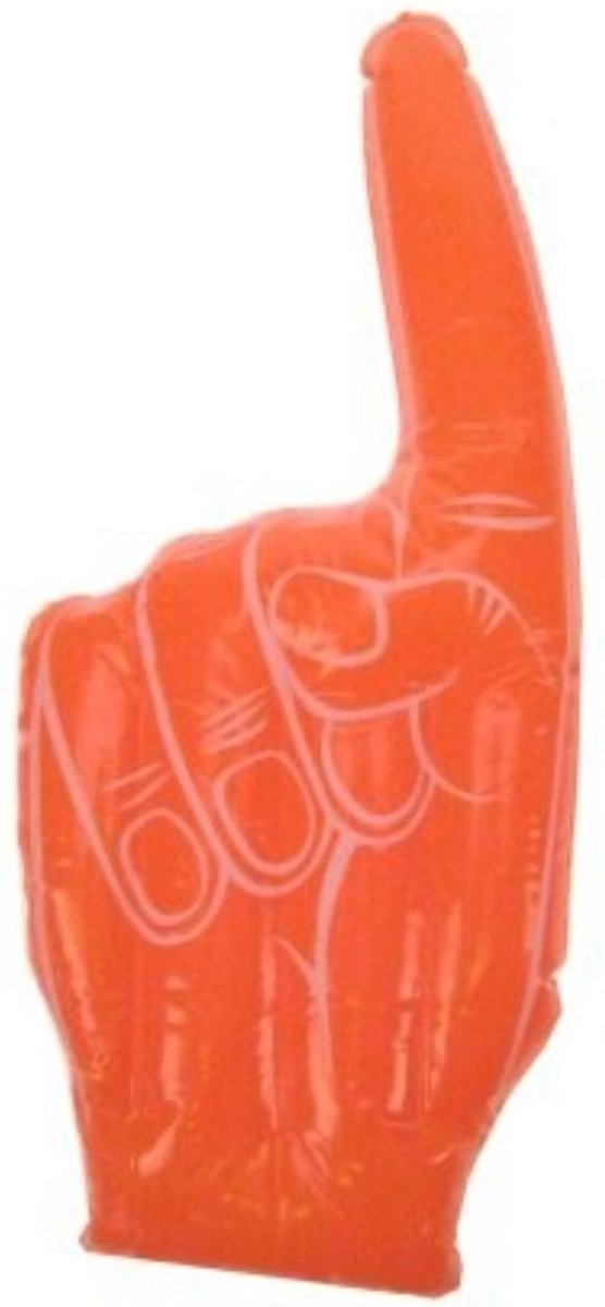 EK Opblaasbare Hand, Oranje, Themafeest, Voetbal , Fun