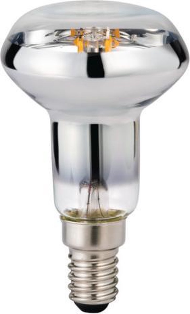 onkruid Octrooi Migratie LED E14 lamp - Filament - Spiegellamp - 4 Watt - 2700K - 400Lm - Dimbaar -  Vervangt 40W | bol.com