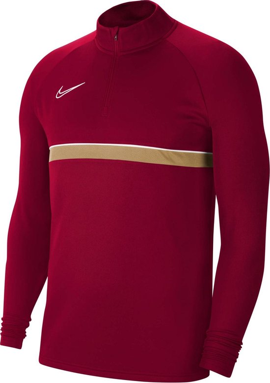 Nike Academy 21 Sporttrui - Maat XXL  - Mannen - rood/goud/wit