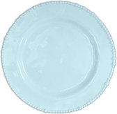 Baci Milano Joke Table & Kitchen kunststof ontbijt / dessert borden (6 stuks) D23cm - blauw