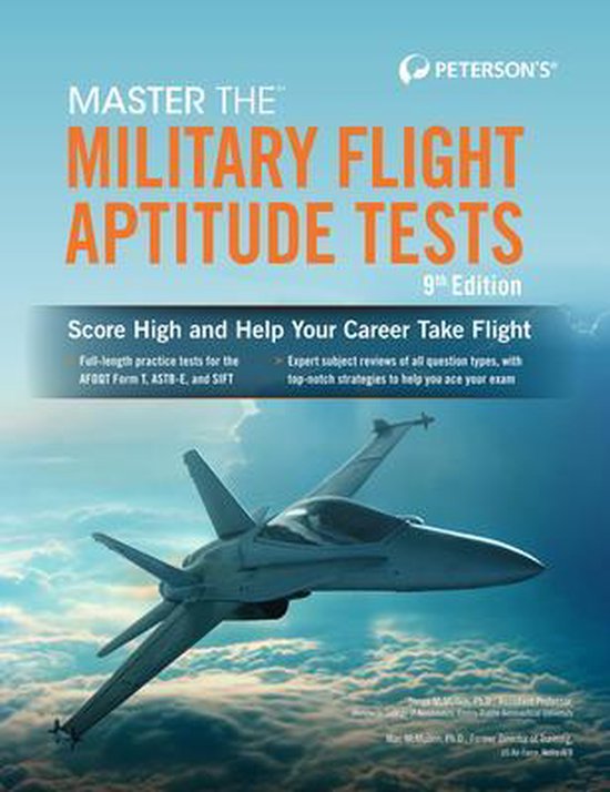 Master The Military Flight Aptitude Tests 9780768941135 Peterson S Boeken Bol