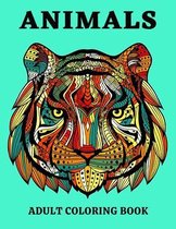 Animals Adult Coloring Book