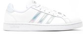 Adidas Grand Court Sneakers Wit/Zilver Dames - Maat 38