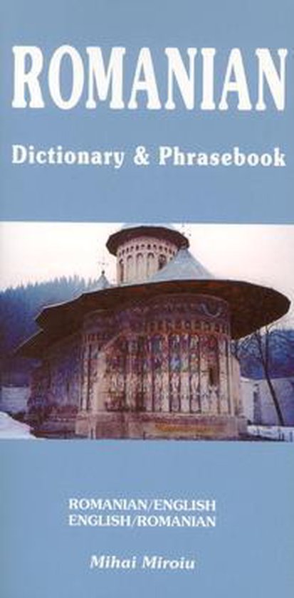 Romanian English Dictionary & Phrasebook - cover