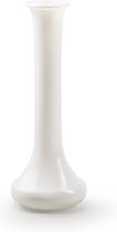 Vaas 'single' wit h25 d9,5 cm - Wit/Witte - Bloemen vaas - Decoratie