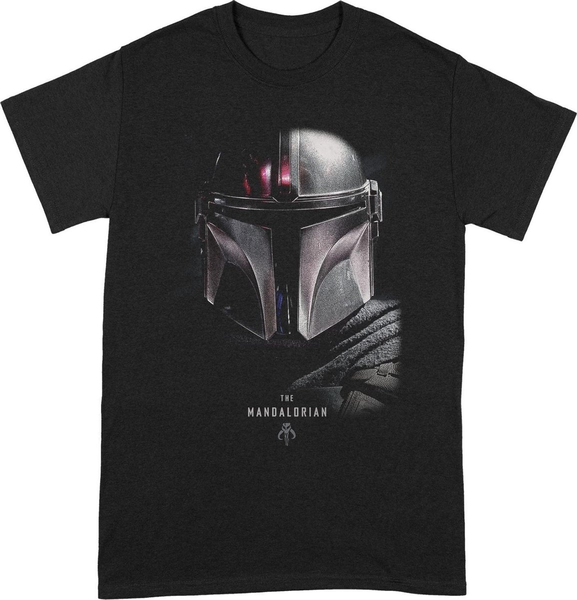 Star Wars - The Mandalorian Poster T-Shirt Zwart