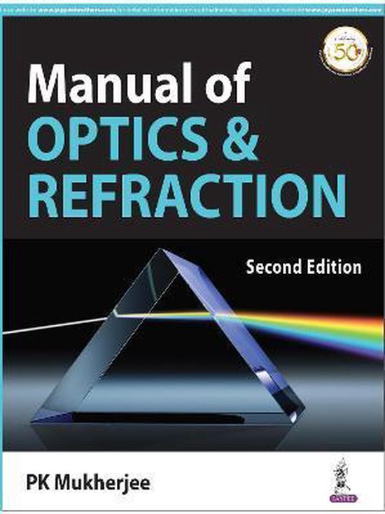 Manual of Optics & Refraction 9789390020652 PK Mukherjee Boeken