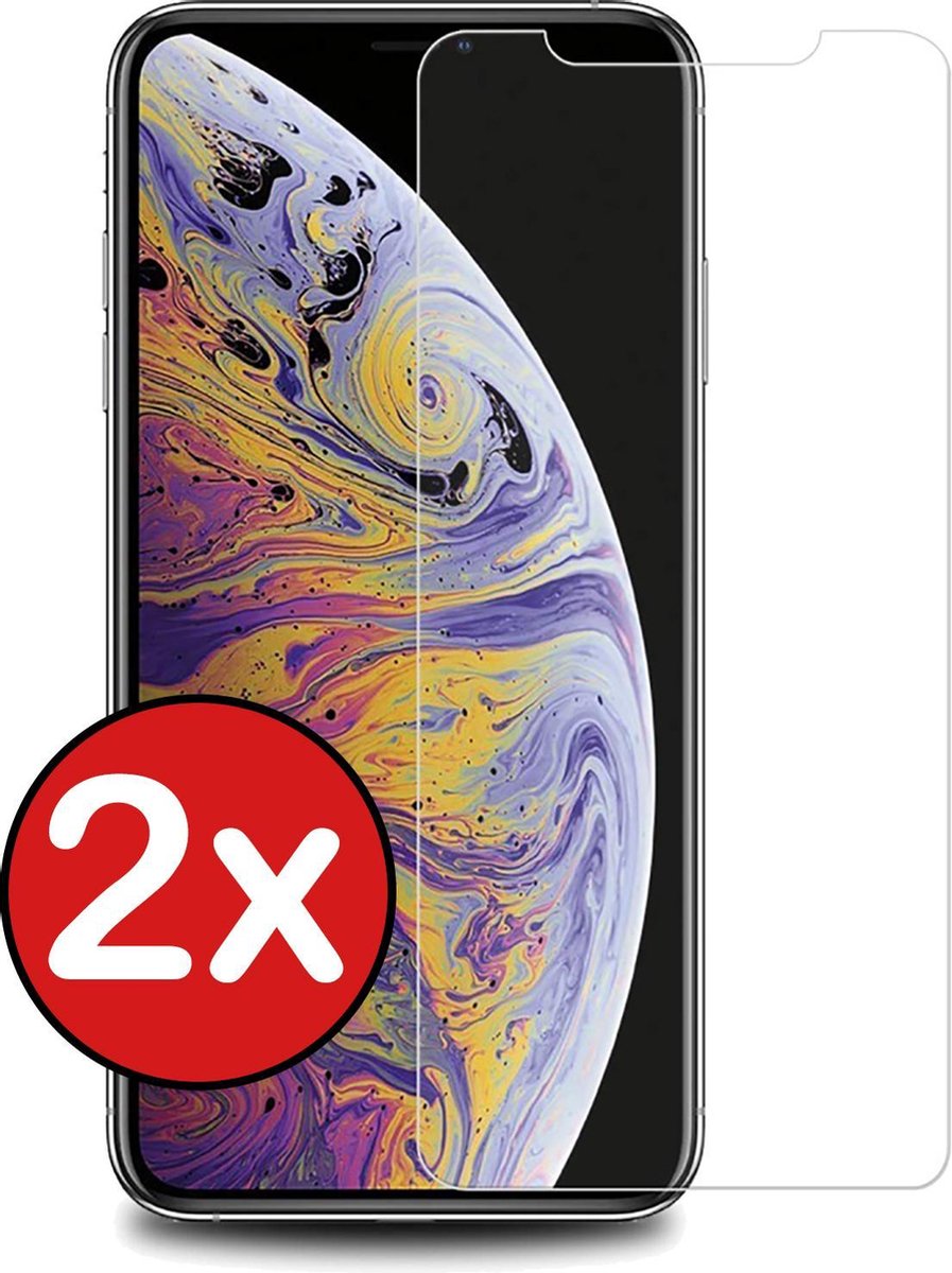Screenprotector Geschikt voor iPhone 11 Screenprotector Glas Gehard Tempered Glass - Screenprotector Geschikt voor iPhone 11 Screen Protector Screen Cover - 2 PACK op Prijzenvolger.com