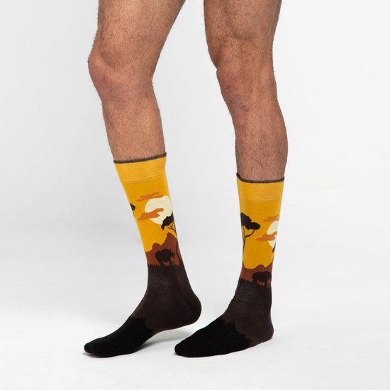 Coffret cadeau Moustard chaussettes sauvages 4P multi - 36-40