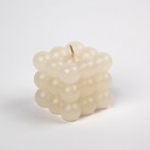 Cubed Cloud Ecru Candle