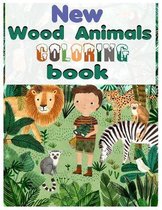 New Wood Animals Coloring Book