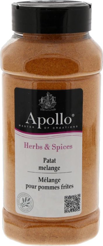 Apollo Patat melange - kruiden voor friet en aardappelen - 800 gram