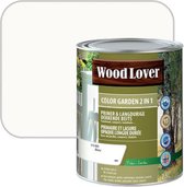 WoodLover Color Garden 2 in 1 - Wit - 2.5L - 8m² - 410 - White