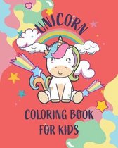 Unicorn coloring book for kids