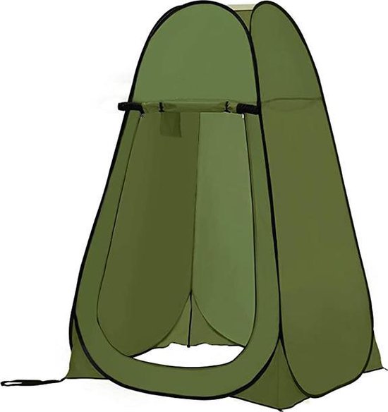 FEDEC Douche tent - Pop-up 1-Persoons Tent - Omkleed tent - Groen - 176 x 92 x 92cm
