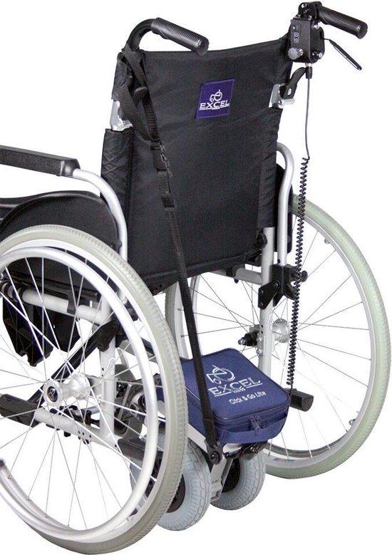 Click & Go Lite duwhulp voor rolstoel - Duwondersteuning