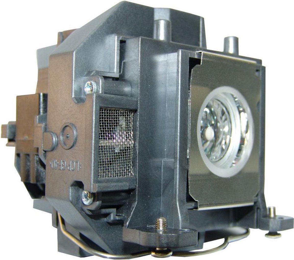 Beamerlamp geschikt voor de EPSON H441C beamer, lamp code ELPLP57 / V13H010L57. Bevat originele P-VIP lamp, prestaties gelijk aan origineel.