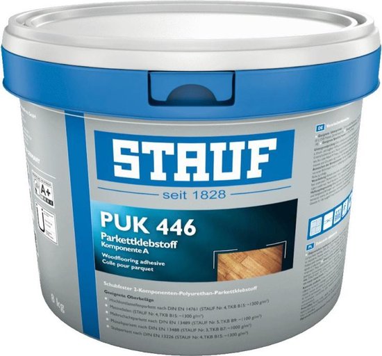 Stevenson moeilijk influenza Parketlijm - Houtlijm - Stauf - 2K-PU - Lijm - Licht - PUK-446 - 9 Kg -  Eiken/Beige -... | bol.com