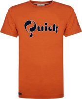 Heren T-shirt Duinzicht - Roest Oranje