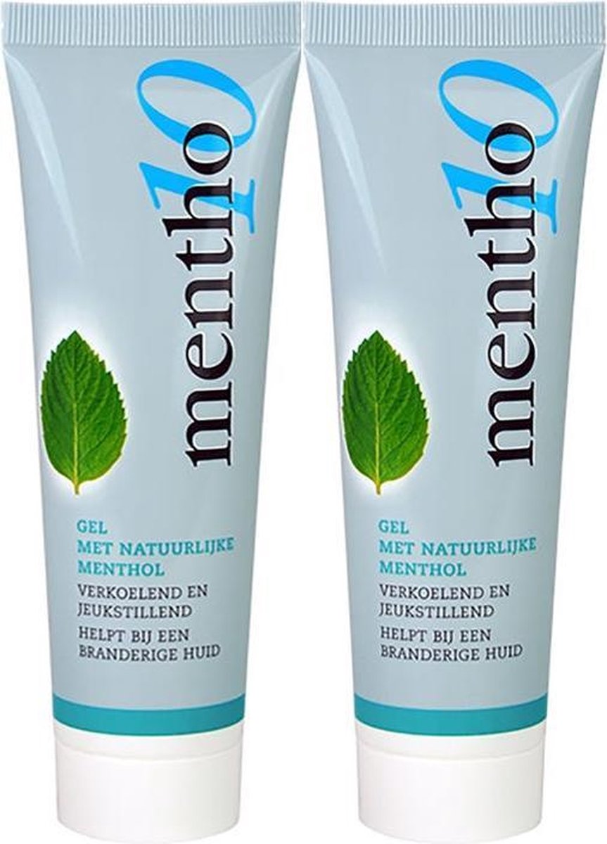 Mentho 10 mentholgel 2x75gr