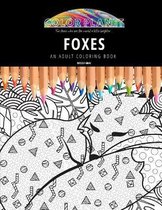 Foxes: AN ADULT COLORING BOOK