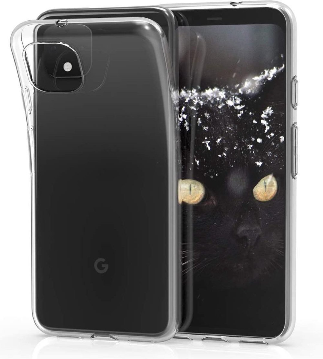 Google Pixel 4 - Silicone Hoesje - Transparant