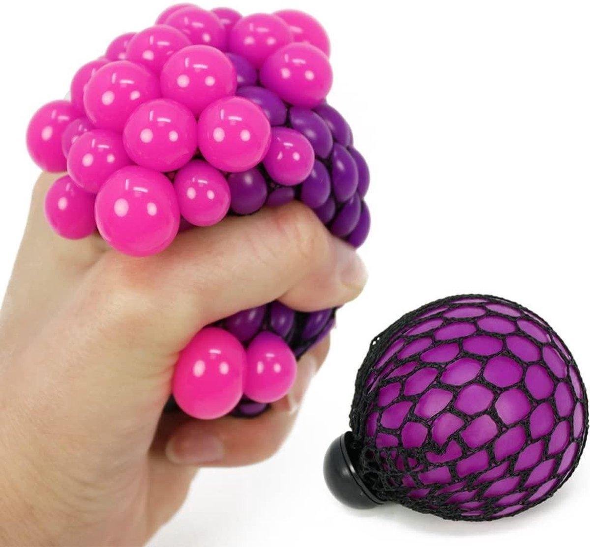 Balle anti-stress / Worry pet / Crochet boule d'anxiété / Squishy fidget  ball / Copain de balle anti-stress fait à la main / Fidget toy NOUVELLES  COULEURS -  France