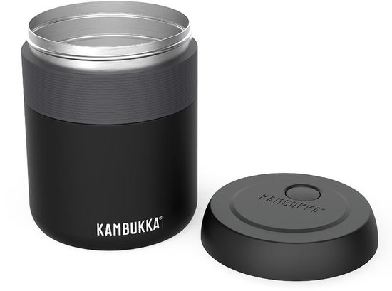 Kambukka Bora Food Jar 600 ml Matte Black