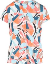 Cassis - Female - T-shirt met kleurrijke print  - Abrikoos