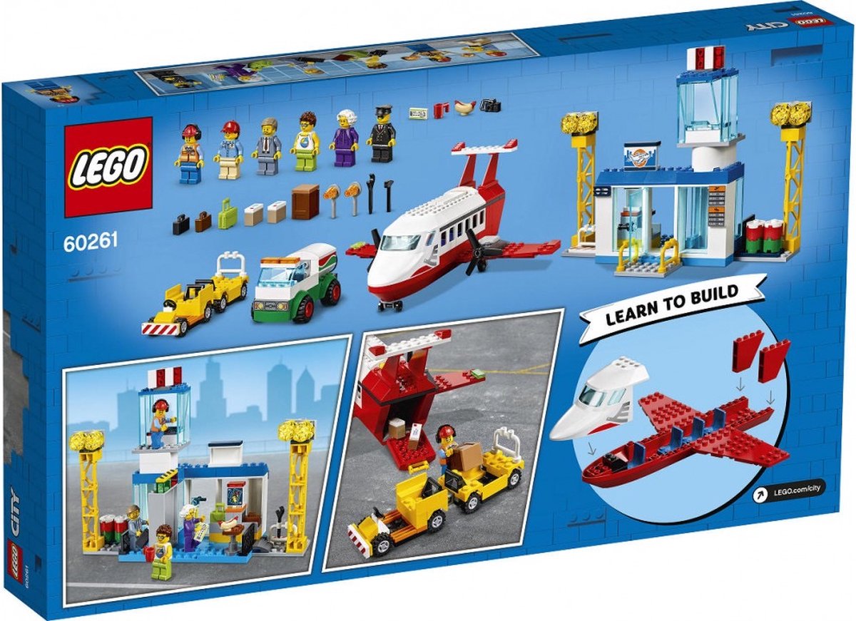 klep bereiden Af en toe LEGO City 4+ Centrale Luchthaven - 60261 | bol.com