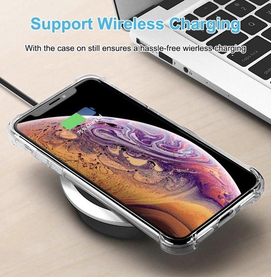 Porte-cartes YPCd® Apple iPhone XS Max - Etui Shock Transparent