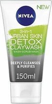 NIVEA Urban Skin 3in1 Detox Claywash