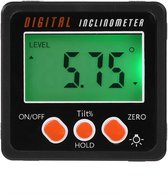 Digitale Hoekmeter - Inclinometer - Meetbereik 0 tot 360 graden - Goniometer