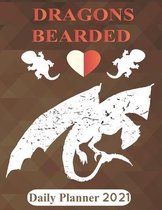 Bearded Dragon Daily Planner 2021
