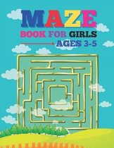 Maze Book For Girls Ages 3-5