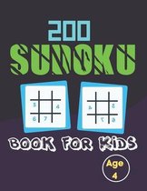 200 Sudoku Book For kids age 4