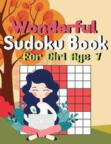 Wonderful Sudoku Book For Girl Age 7