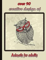 over 90 creative design of Animals for adults