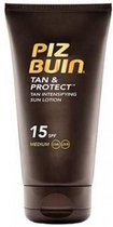 Zonnebrandlotion Tan & Protect Piz Buin Spf 15 (150 ml)